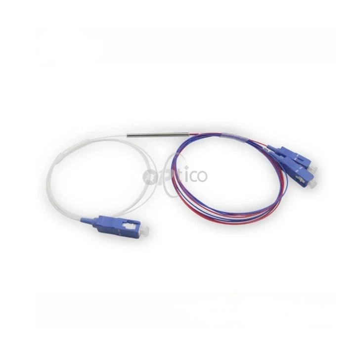 1x2 Single-mode Dual Window FBT Coupler